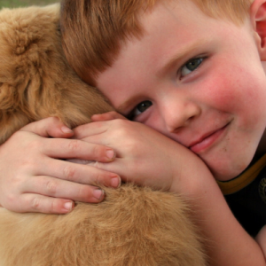 Five reasons children should grow up with dogs (or cats)