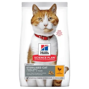 hill science plan adult sterilised cat food