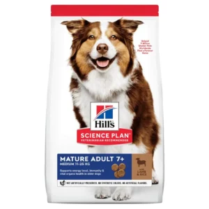 hills adult mature lamb and rice dry dog food