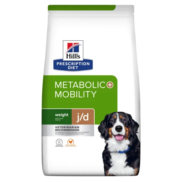 metabolic plus mobility dry dog food by hills prescription diet