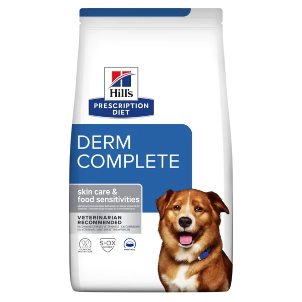 hills derm complete prescription diet dry dog food