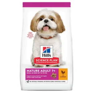hills mini and small mature adult dog food