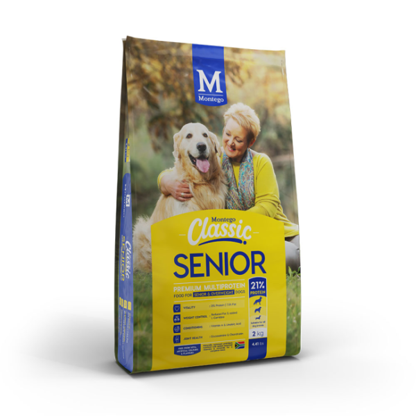 montego classic senior dry food for dogs