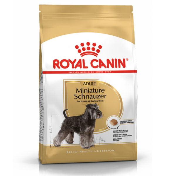 miniature schnauzer adult dry dog food by royal canin