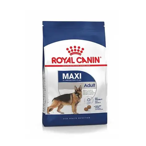 maxi adult dry dog food by royal canin