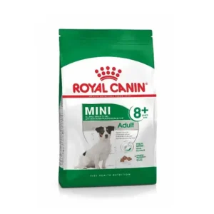 mini adult 8+ dry dog food by royal canin