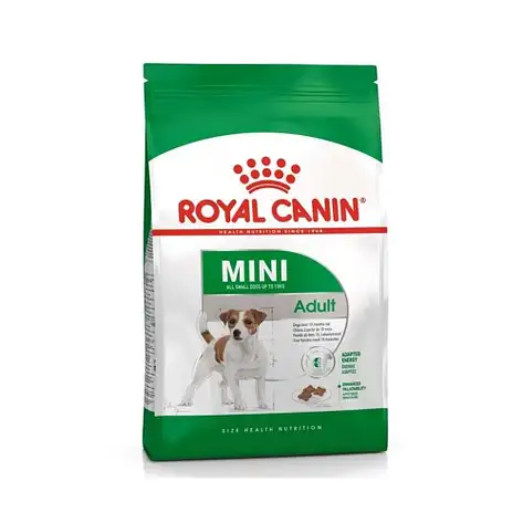 mini adult dry dog food by royal canin