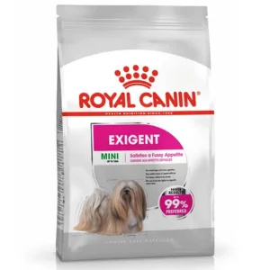 mini exigent dry dog food by royal canin