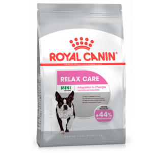 mini relax care dry dog food by royal canin