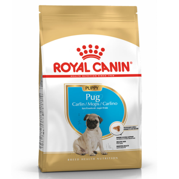 pug puppy dry food by royal canin