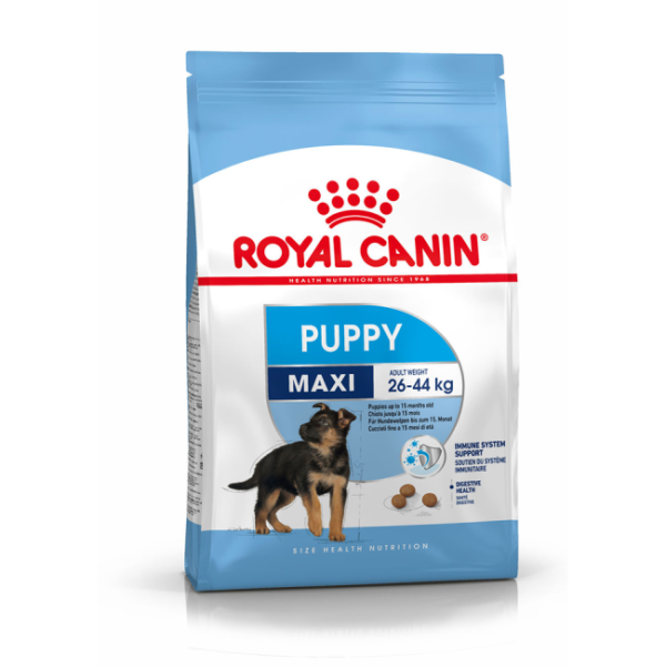 maxi puppy dry dog food by royal canin