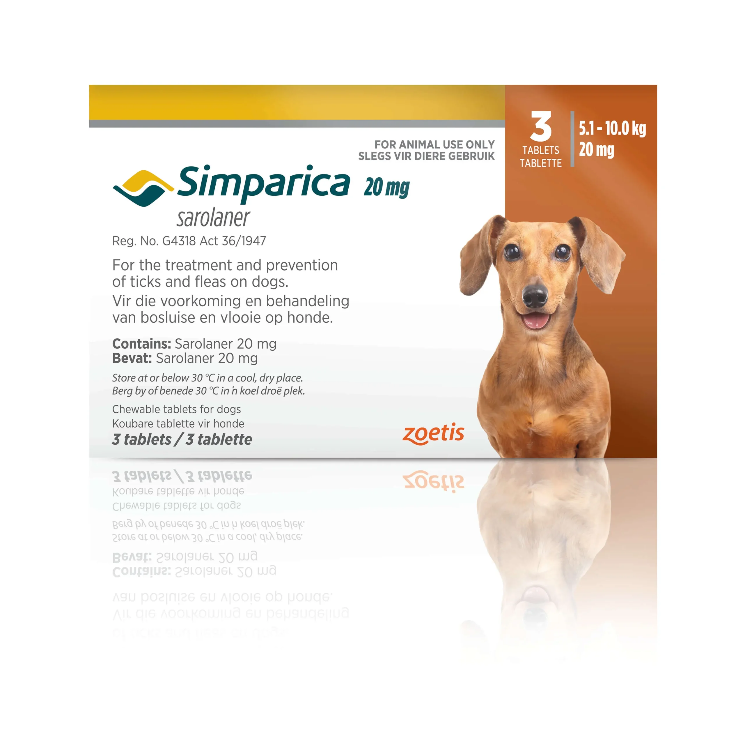 simparica tick flea chewable tablets for dogs 5.1 to 10kg